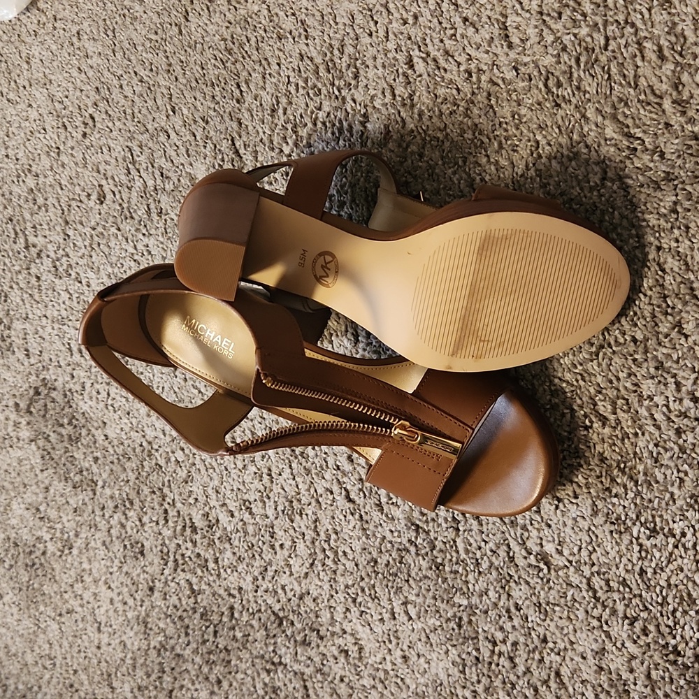 Michael Kors Sandals, brown, size 9.5 - Picture 3 of 4